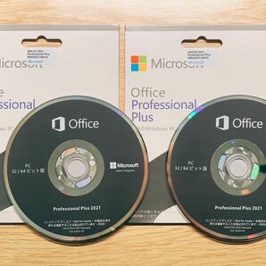 Microsoft Office 2021 Professional plus DVD永続パッケージ版2セット 新品未開封 認証保証の画像1