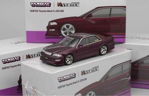 1/64 Tarmac Works ターマックワークス TOYOTA トヨタ VERTEX mark II JZX100 紫