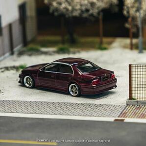 1/64 Tarmac Works ターマックワークス TOYOTA トヨタ VERTEX Chaser チェイサー JZX100 紫の画像2