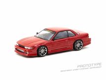 1/64 Tarmac Works ターマックワークス VERTEX Silvia S13 日産 シルビア 赤_画像1