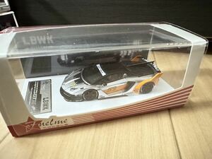 1/64 FuelMe ランボルギーニ　アヴェンタドール　LBWK LP700 GT EVO シルバーオレンジ　#53