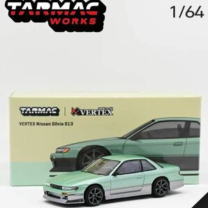 1/64 Tarmac Works ターマックワークス VERTEX Silvia S13 日産 シルビア 緑の画像2