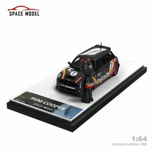 1/64 SPACE MODEL BMW MINI COUPER LBWK ミニクーパー F56 インフィニット フィギュア付き