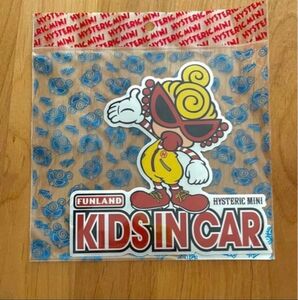 Hysteric mini キッズインカー　ステッカー　KIDS IN CAR 車　シール　ヒスミニ　セーフティー