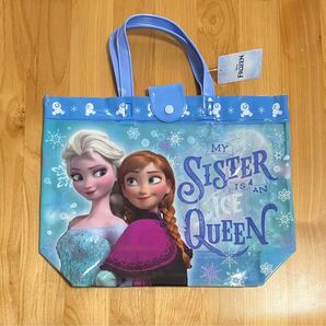 《新品》アナと雪の女王　プールバッグ　スイムバッグ　プール　水泳　海　女の子　子供　ビーチバッグ スイミング　アナ雪　ディズニー　