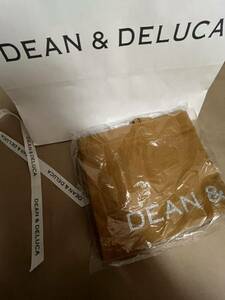 新品正規品DEAN&DELUCAトートバッグ キャラメルイエロー L