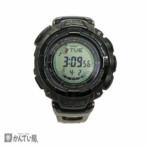 CASIO カシオ PRO-TREK プロトレック PRW-1500TJ メンズ 腕時計 デジタル 時計 WATER RESISTANT 20BER タグソーラー TOUGE SOLARの画像1