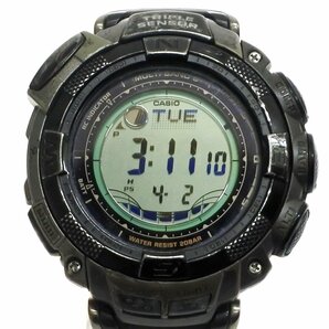 CASIO カシオ PRO-TREK プロトレック PRW-1500TJ メンズ 腕時計 デジタル 時計 WATER RESISTANT 20BER タグソーラー TOUGE SOLARの画像4