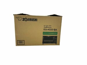 未使用 ZOJIRUSHI 象印 オーブントースター「こんがり倶楽部」EQ-AG22-BA ブラック 2019年製 未使用品 上火グリル付 火力5段階調整