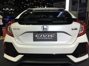 【送料無料】HONDA CIVIC HB 海外 ホンダ純正 エンブレム VTEC TURBO シビックハッチバック FK7 FK8 GENUINE TYPER