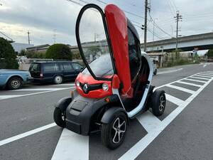 1円スタート！売り切り！RENAULT TWIZY ルノートゥイージー　個人　マイクロカー ミニカー 電気自動車