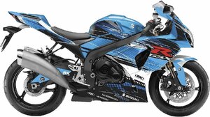 FACTORYEFFEX(ファクトリーエフエックス) EV-Rプレカットグラフィックラップキット スズキ GSXR1300 隼 (08-14) #15-15422-A