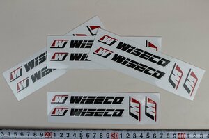 50%off！ WISECO(ワイセコ) ステッカー 6cmX15cm 4枚セット #D-22-4