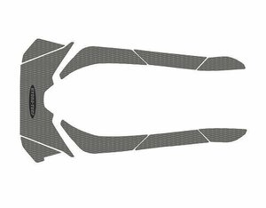 HYDRO-TURF デッキマット 9ピース 3M モールドダイアモンド SD GTI(11-12)WAKE(1 Dgray#HT-884DGY-PSA