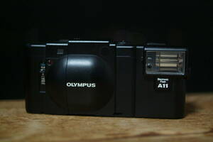 【421-1】OLYMPUS オリンパス XA A11 Electric Flash F-ZUIKO 35mm F2.8 