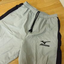 ◎使用少なめ！XL 上下セット！MIZUNO ミズノ◆ウィンドブレーカー ジャケット&パンツ◆メンズ グレー◆B3847_画像6