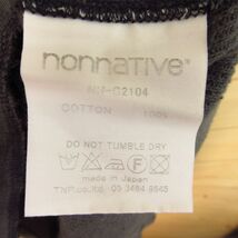 ◎nonnative ノンネイティブ◆パーカー プルオーバー 長袖 フード フィーディー やや薄手◆メンズ グレー サイズ3 / L相当◆KA4574_画像8