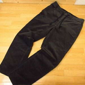 ◎ Muji Muji ◆ Вельдерные брюки растягиваются просто просто ◆ Черный размер мужчин ◆ P4069