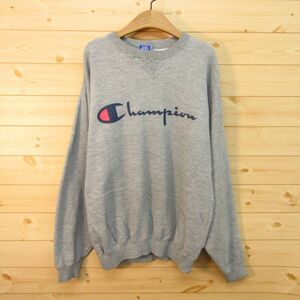 ◎希少 90s！Champion チャンピオン 青タグ USA製◆スウェット トレーナー ヴィンテージ デッドストック！◆メンズ グレー Mサイズ◆KA4656