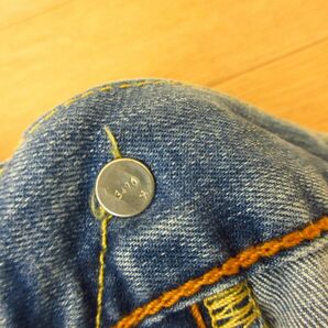 ◎使用少なめ！Levi's 502 リーバイス◆デニムパンツ ジーンズ Gパン ストレッチ ヴィンテージ加工◆メンズ BLU W31×L33◆KP4664の画像7