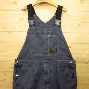 ◎美品！Forecast フォーキャスト◆オーバーオール つなぎ サロペット メカニック 作業着 作業服◆メンズ グレー XL LLサイズ◆P4729