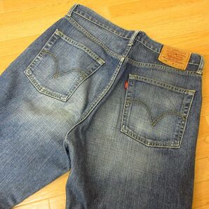 ◎Levi's 539 リーバイス ボタン裏359 フィリピン製◆ストレートデニム パンツ ジーンズ Ｇパン アメカジ◆メンズ BLU W32×L32◆KP4775の画像3