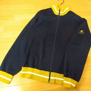 ◎使用少なめ！M 上下セット！90s Champion チャンピオン◆ジャージ ジャケット&パンツ ヴィンテージ◆メンズ 紺◆B4048の画像2