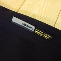 ◎使用少なめ！GOLDWIN ゴールドウィン GORE-TEX◆バイク ライディングパンツ レインスーツ 撥水 バイカー◆メンズ 黒 XLサイズ◆KP5029_画像5