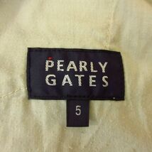 ◎PEARLY GATES パーリーゲイツ◆ゴルフパンツ チノパン ストレート ゴルフウェア オールシーズン◆メンズ ベージュ 5サイズ◆KP4969_画像8