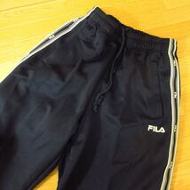 ◎美品！S 2本セット！FILA フィラ◆ジャージパンツ スポーツ トレーニングウェア◆メンズ 紺 まとめ売り◆C1407_画像4