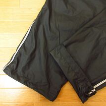 ◎美品！2XL 上下セット！adidas Battualia DESAFI アディダス◆薄手 ウィンドブレーカー ピステジャケット&パンツ◆メンズ 黒◆B4115_画像8