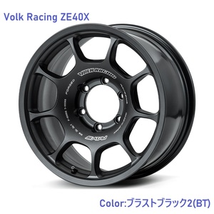 【納期要確認】Volk Racing ZE40X SIZE:8.5J-17 +15(F2) PCD:139.7-6H Color:BT ホイール4本セット