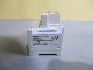中古 OMRON ANALOG UNIT GT1-AD04 アナログ入力/AD変換装置 (BAUR60329D002)