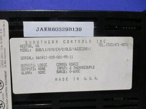 中古 EUROTHERM 808/L1/0/0/C4/0/QLS/(AJJC200)/ 通電OK (JAER60329B139)