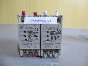 中古 OMRON POWER SUPPLY S82K-00305 スイッチングパワーサプライ 2個 (JAUR60402D133)