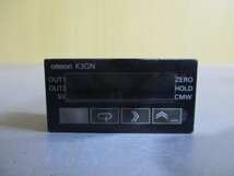 中古 OMRON DIGITAL PANEL METER K3GN-NDT1-FLK デジタルパネルメータ DC24V 2個 (JAGR60402D134)_画像6