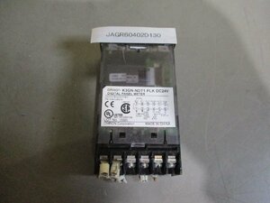 中古 OMRON DIGITAL PANEL METER K3GN-NDT1-FLK デジタルパネルメータ DC24V (JAGR60402D130)