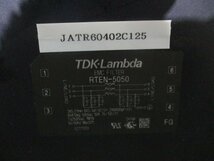 中古 TDK LAMBDA EMC FILTER RTEN-5050 (JATR60402C125)_画像1