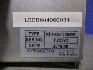 中古 K-PROGETTO KPROS-535MR 5相ステッピングモータードライバー (LBER60406C034)