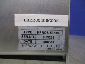 中古 K-PROGETTO KPROS-535MR 5相ステッピングモータードライバー (LBER60406C005)