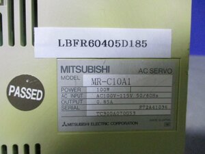 中古 MITSUBISHI AC SERVO MR-C10A1 100W ACサーボアンプ (LBFR60405D185)