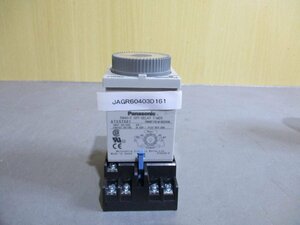 中古 PANASONIC PM4H-F OFF-DELAY TIMER ATC57321 (JAGR60403D161)