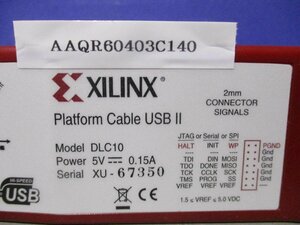 中古 XILINX PLATFORM CABLE USB II DLC10 (AAQR60403C140)