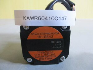 中古 TAMAKAWA 5PHASE STEPPING MOTOR 1K-S543 (KAWR60410C147)