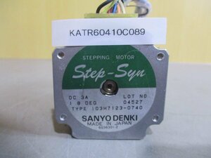 中古 SANYO DENKI STEPPING MOTOR 103H7123-0740 (KATR60410C089)
