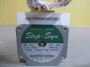 中古 SANYO DENKI STEPPING MOTOR 103H7126-0740 (KATR60410C097)