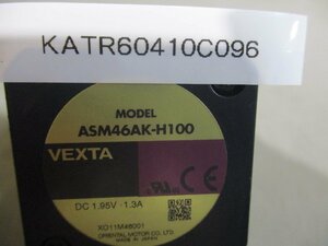 中古 ORIENTAL MOTOR VEXTA ASM46AK-H100 ステッピングモーター (KATR60410C096)