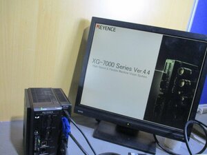 中古KEYENCE XG-7000Series Ver.4.4 XG-7500/ XG-200M/XG-H200M/OP-84231＜通電OK＞(JBKR60412E022)