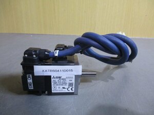 中古 MITSUBISHI AC SERVO MOTOR HG-KR053 AC サーボモーター 50W (KATR60411D015)