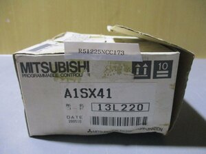 新古 MITSUBISHI A1SX41 INPUT UNIT DC24V 　 (R51225NCC173)